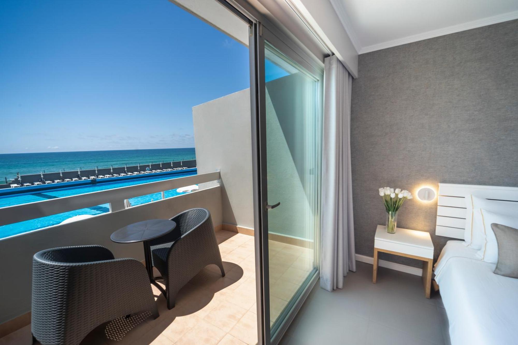 Twin or Double Room Pool View Balcony